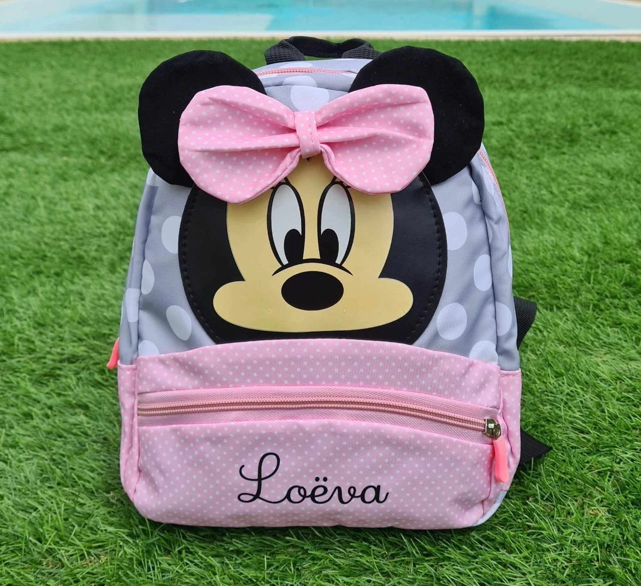 Personalized minnie nursery bag – photo 4